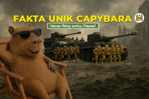 FAKTA UNIK CAPYBARA, HEWAN PALING SANTUY DIDUNIA