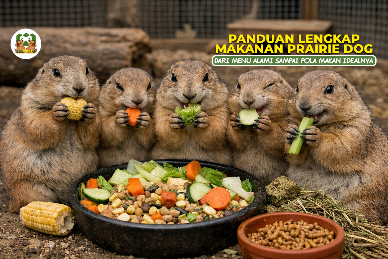 makanan prairie dog