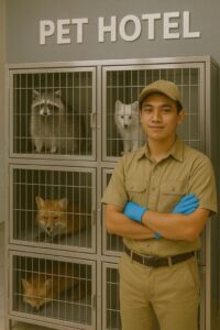 meninggalkan hewan eksotis di rumah