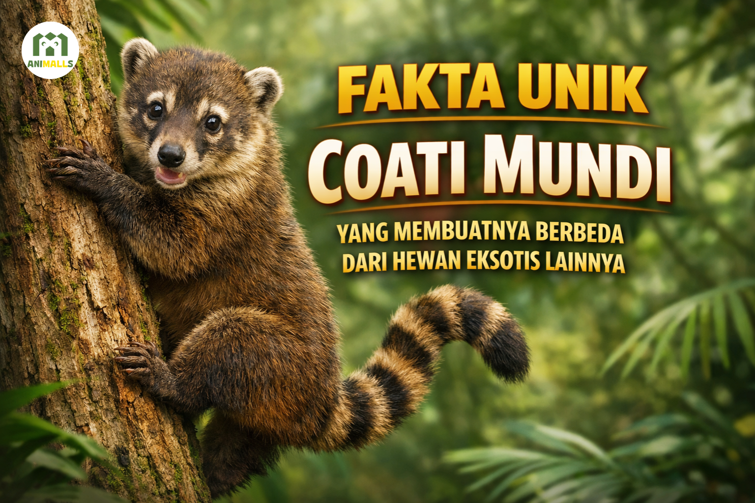 fakta unik coati mundi