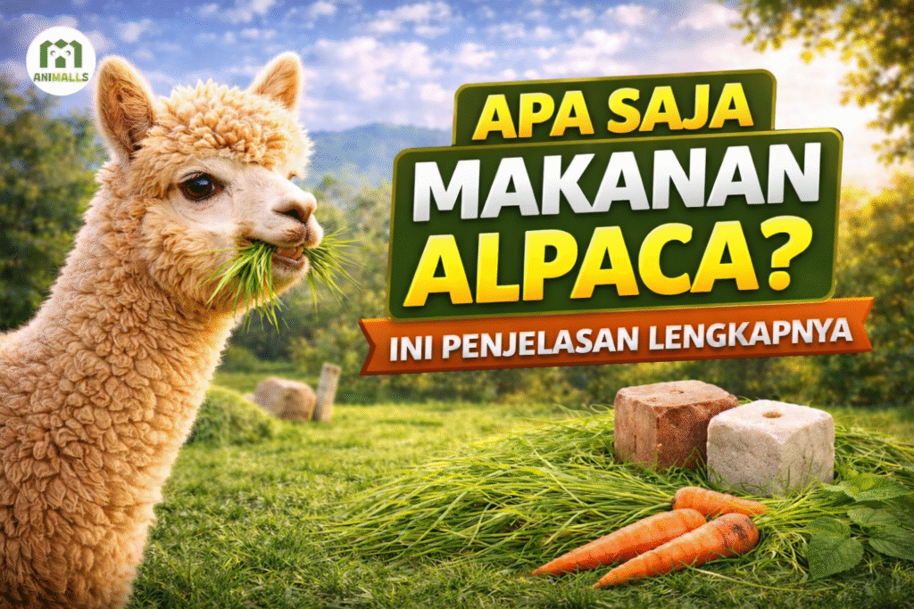 APA SAJA MAKANAN ALPACA? INI PENJELASAN LENGKAPNYA