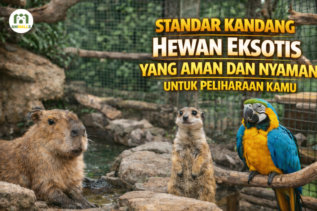 kandang hewan eksotis