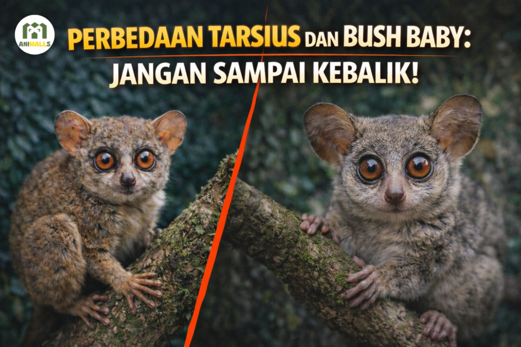 tarsius dan bush baby