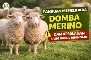 memelihara domba merino