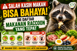 makanan raccoon