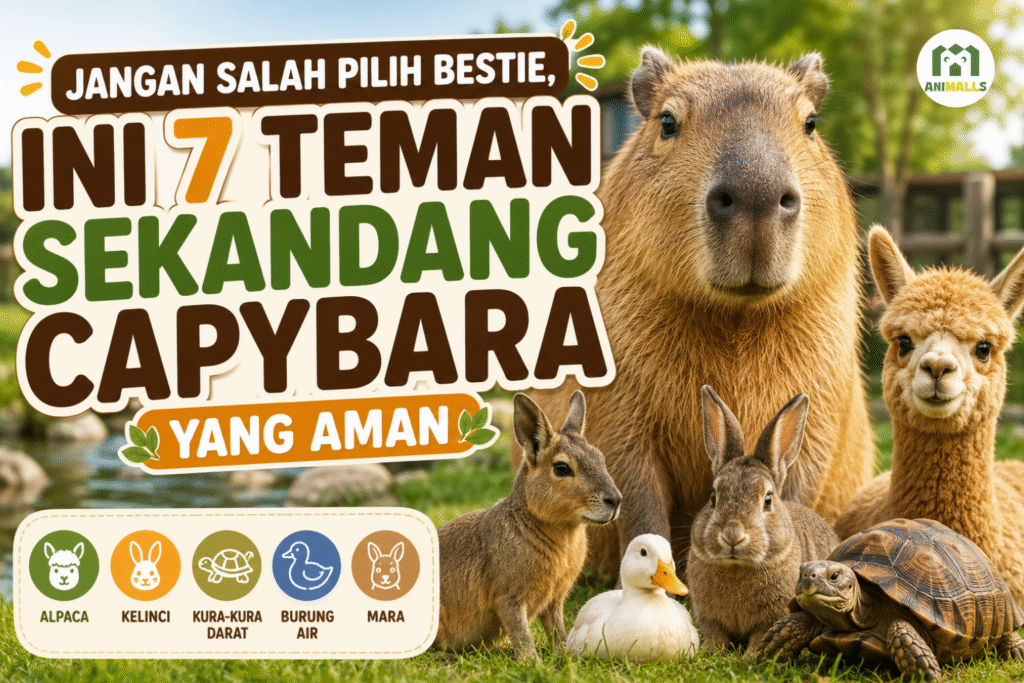 TEMAN SEKANDANG CAPYBARA