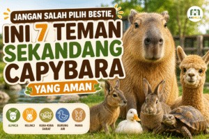 TEMAN SEKANDANG CAPYBARA