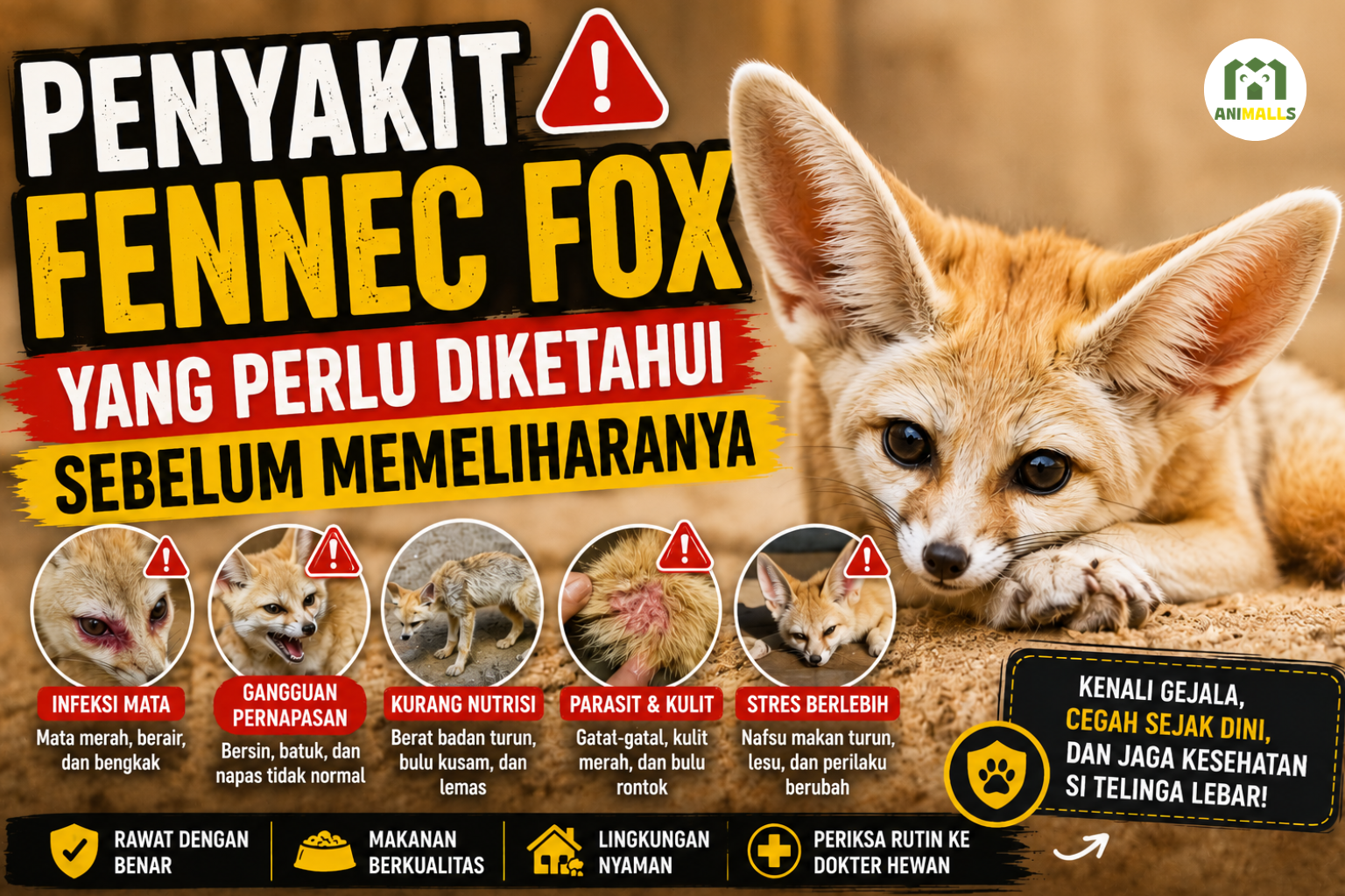 penyakit fennec fox