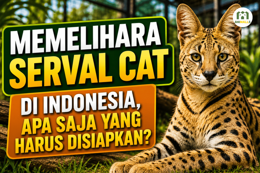 memelihara serval cat
